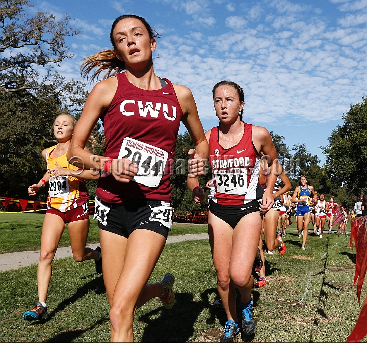 2015SIxcCollege-024.JPG - 2015 Stanford Cross Country Invitational, September 26, Stanford Golf Course, Stanford, California.